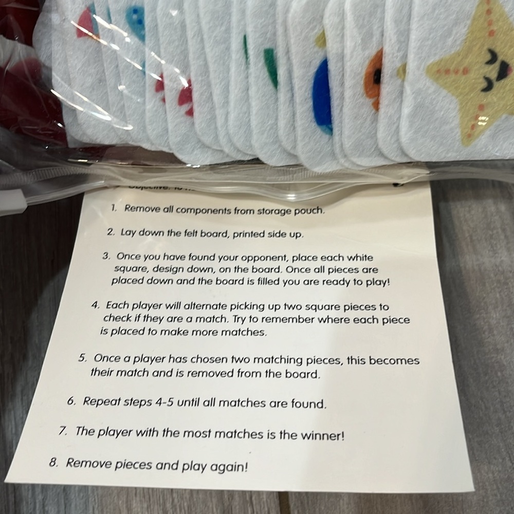 Target Felt Memory Game NEW - Picture 4 of 5